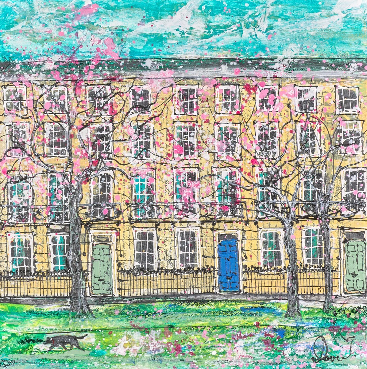 One Blue Door image