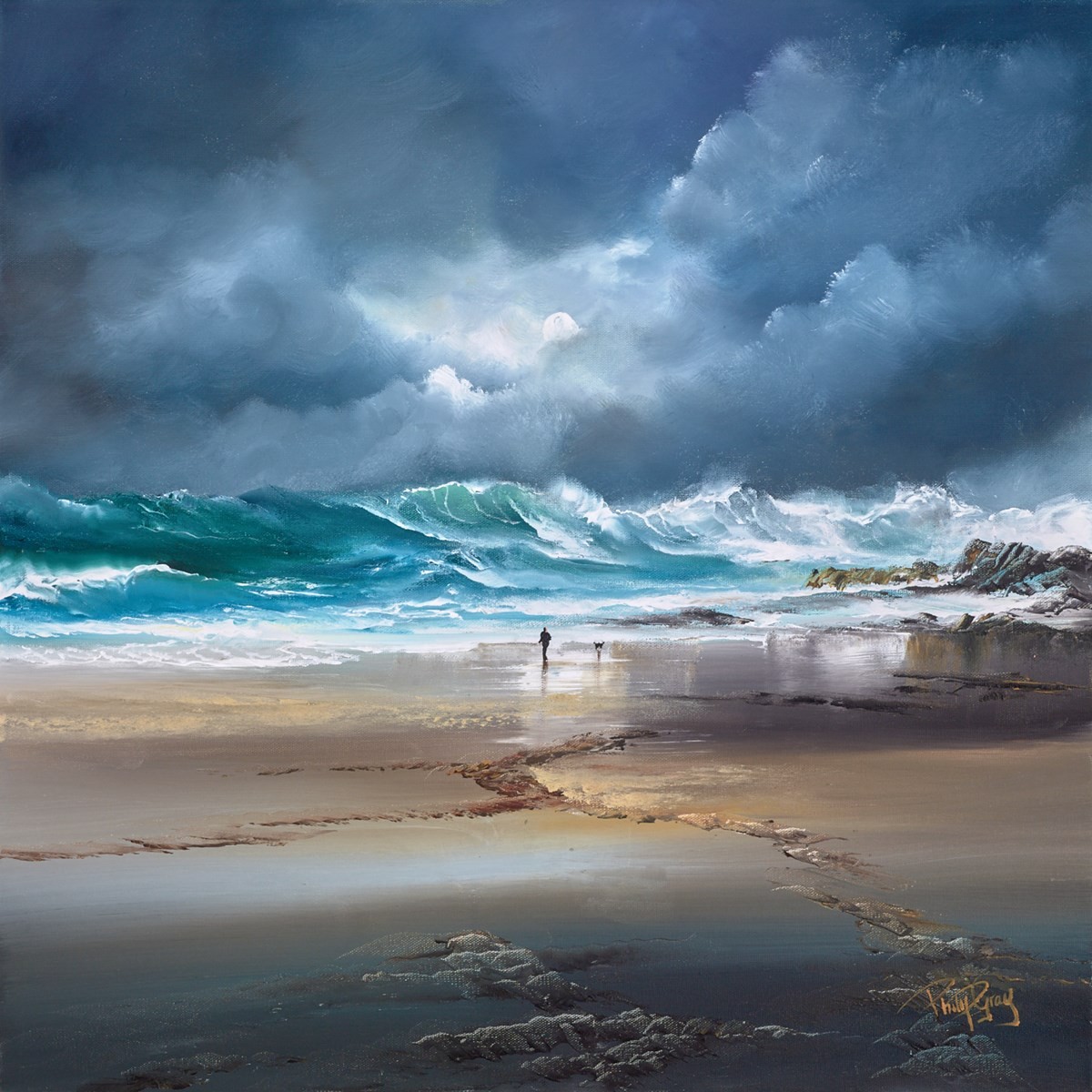Storms at the Beach II image